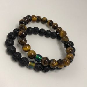 Tiger eye men bracelets